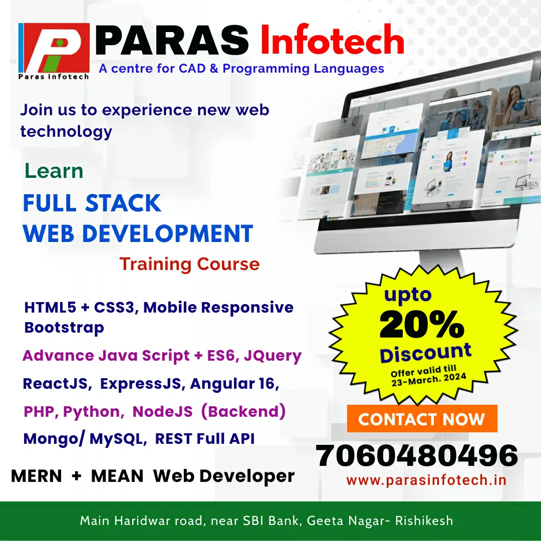 Full Stack Developer Course in Rishikesh