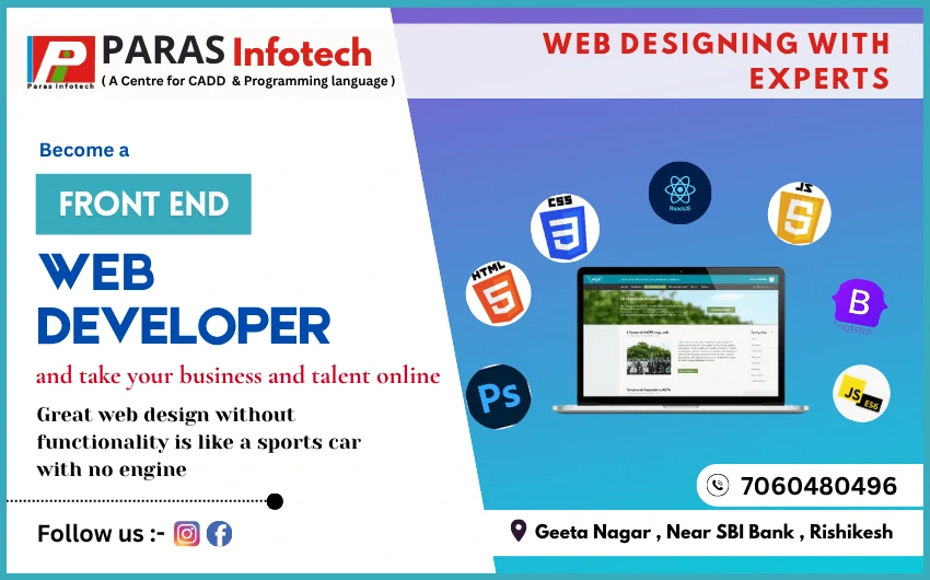 Front End Web Development Course in Rishikesh