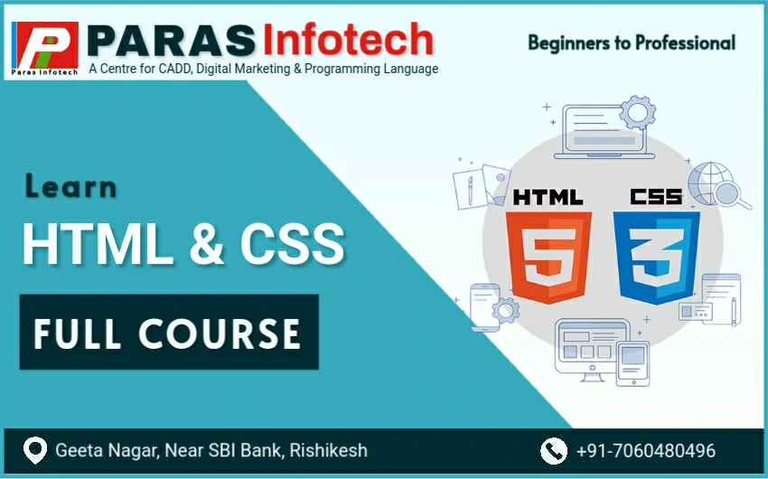 HTML & CSS Course in Rishikesh