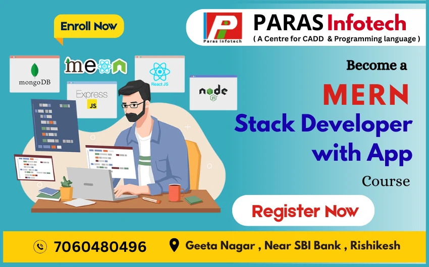 MERN Stack & Flutter Developer Course Training in Rishikesh