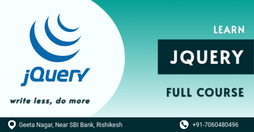 JQuery-Course-in-Rishikesh